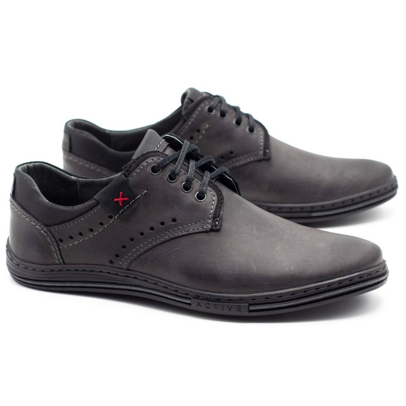 Polbut Zapatos casuales grises para hombre 402 2 Polbut Zapatos casuales grises para hombre 402 2