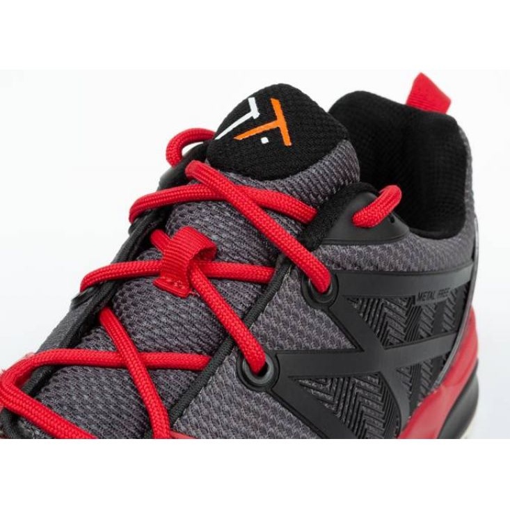 Zapatos de seguridad laboral Regatta Tt Mortify Trainer Trk129 Rojo negro gris 1
