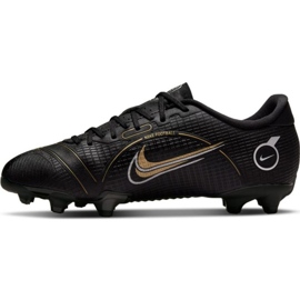 Zapatos de fútbol Nike Mercurial Vapor 14 Academy FG/MG Jr DJ2856 007 negro negro 1