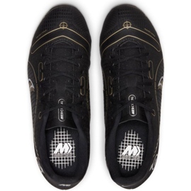 Zapatos de fútbol Nike Mercurial Vapor 14 Academy FG/MG Jr DJ2856 007 negro negro 2