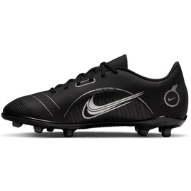 Nike Mercurial Vapor 14 Club FG/MG Jr DJ2895 007 zapatos de fútbol negro negro 1