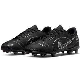 Nike Mercurial Vapor 14 Club FG/MG Jr DJ2895 007 zapatos de fútbol negro negro 3