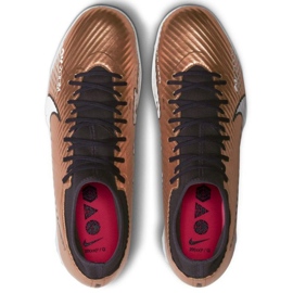 Nike Zoom Mercurial Superfly 9 Academy Qatar Tf M DR5948 810 zapatos de fútbol oro, bronce dorado 2