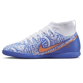 Nike Mercurial Superfly 9 Club CR7 Ic Jr DQ5327 182 zapatos de fútbol azul azul 1