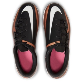 Nike Phantom GT2 Club Qatar Tf Jr DR6064 810 zapatos de fútbol marrón, negro beiges y marrones 2