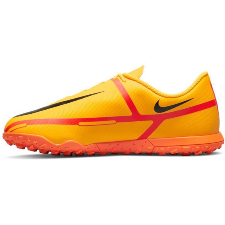 Nike Phantom GT2 Club Tf Jr DC0827 808 zapatos de fútbol naranja naranjas y rojos 1