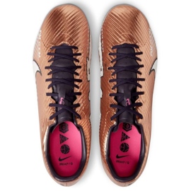 Botas de fútbol Nike Zoom Mercurial Vapor 15 Academy Catar FG/MG M DR5941 810 marrón beiges y marrones 2