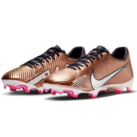 Botas de fútbol Nike Zoom Mercurial Vapor 15 Academy Catar FG/MG M DR5941 810 marrón beiges y marrones 3