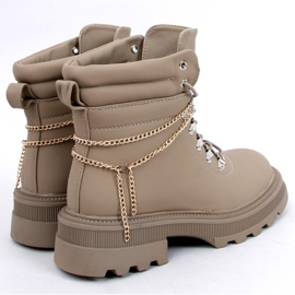 PA1 Botas cazadoras Hudson color albaricoque beige 5