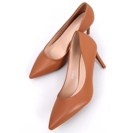 PA1 Tacones clásicos Shannon Camel marrón 1