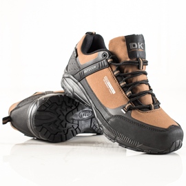 Zapatos de trekking para hombre DK marrón negro 2