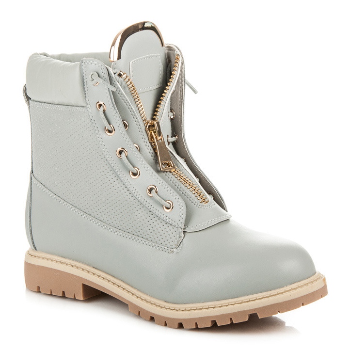 Vices Cazadores abrochados con cremallera gris 1 Vices Cazadores abrochados con cremallera gris 1