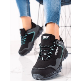 DK Zapatos de trekking negros gris 3