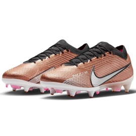 Nike Zoom Mercurial Vapor 15 Elite Qatar SG-Pro Ac M DR5937 810 zapatos de fútbol marrón beiges y marrones 3