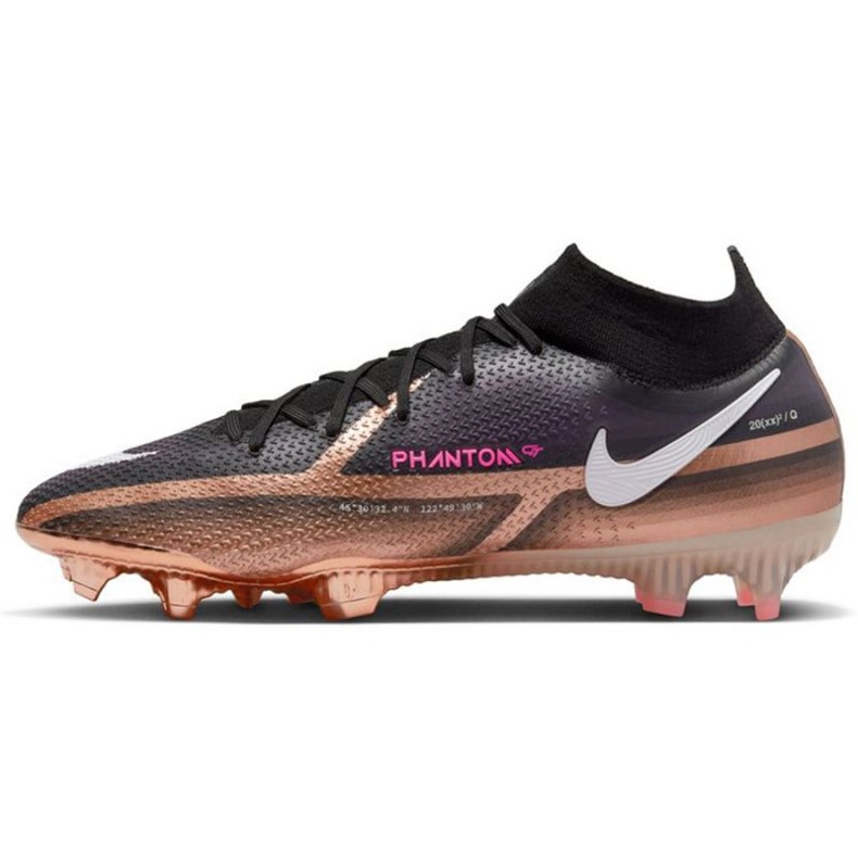 Zapatos de fútbol Nike Phantom GT2 Elite Qatar Dynamic Fit Fg M DR5955 810 marrón negro 1