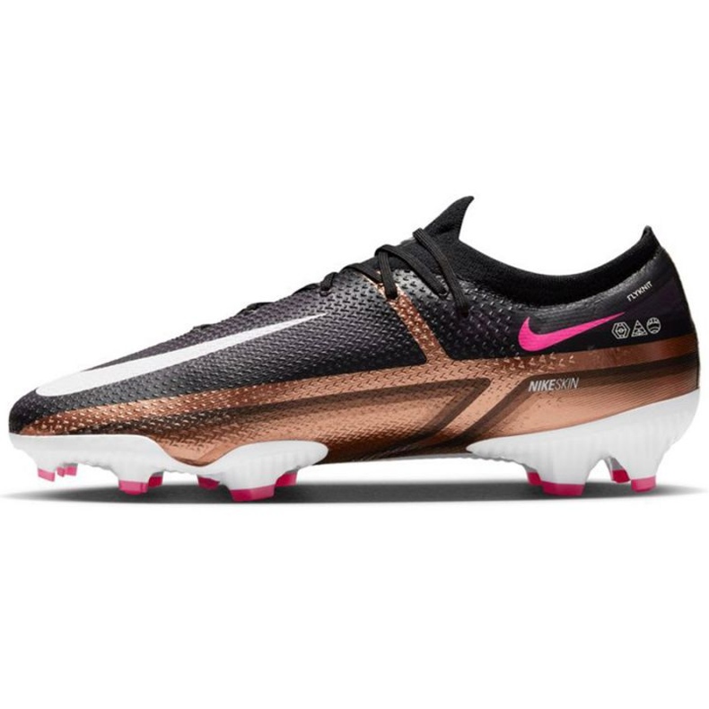 Nike Phantom GT2 Pro Qatar Fg M DR5959 810 zapatos de fútbol marrón, negro negro 1