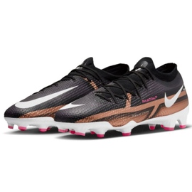 Nike Phantom GT2 Pro Qatar Fg M DR5959 810 zapatos de fútbol marrón, negro negro 3