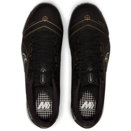 Nike Mercurial Vapor 14 Academy Tf M DJ2879 007 zapatos de fútbol negro negro 2