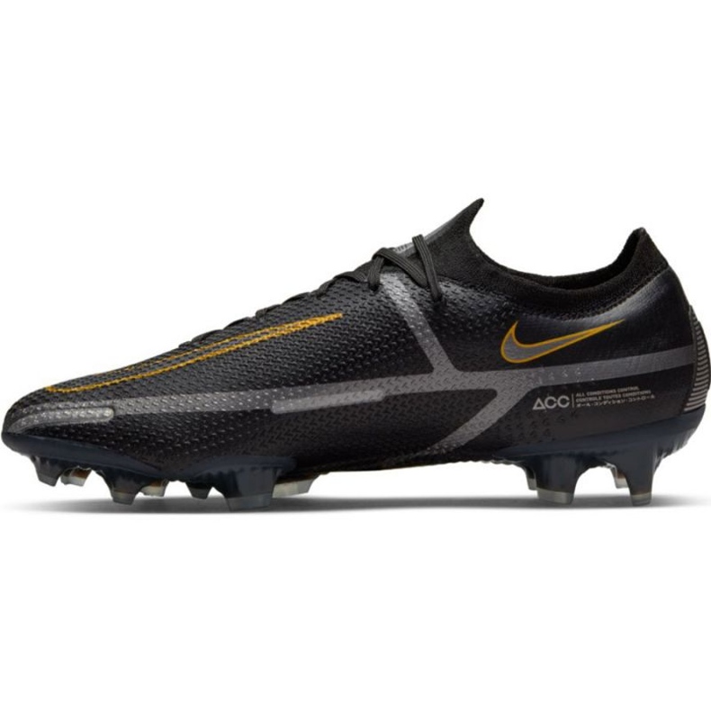 Nike Phantom GT2 Elite Fg M CZ9890 007 zapatos de fútbol negro negro 1