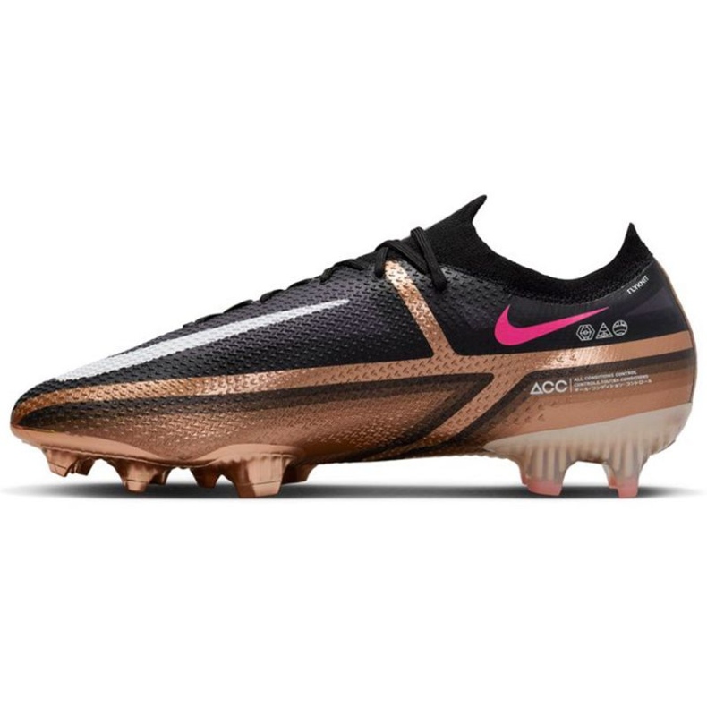Nike Phantom GT2 Elite Qatar Fg M DR5954 810 zapatos de fútbol marrón, negro beiges y marrones 1