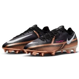 Nike Phantom GT2 Elite Qatar Fg M DR5954 810 zapatos de fútbol marrón, negro beiges y marrones 3