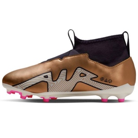 Botas de fútbol Nike Zoom Mercurial Superfly 9 Academy Catar FG/MG Jr DR6044 810 marrón beiges y marrones 1