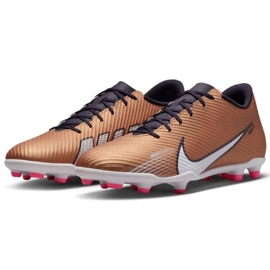 Nike Mercurial Vapor 15 Club Mg M DR5953 810 zapatos de fútbol marrón beiges y marrones 3