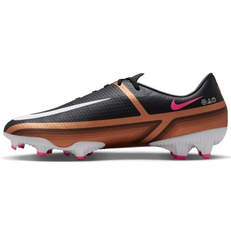 Botas de fútbol Nike Phantom GT2 Academy Catar Dynamic Fit FG/MG M DR5961 810 marrón, negro beiges y marrones 1 Botas de fútbol Nike Phantom GT2 Academy Catar Dynamic Fit FG/MG M DR5961 810 marrón, negro beiges y marrones 1
