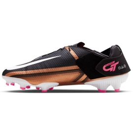 Botas de fútbol Nike Phantom GT2 Academy Catar FlyEase Fit FG/MG M DR5962 810 marrón, negro beiges y marrones 1