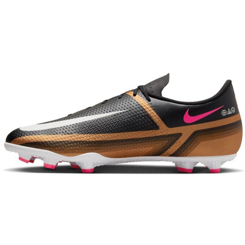Nike Phantom GT2 Club Qatar FG/MG M DR5968 810 zapatos de fútbol marrón, negro beiges y marrones 1