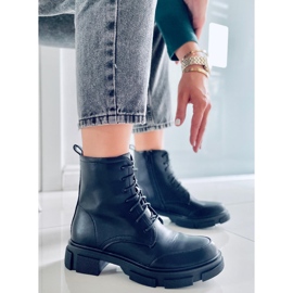 BM Botas con cordones Coley Negro 4