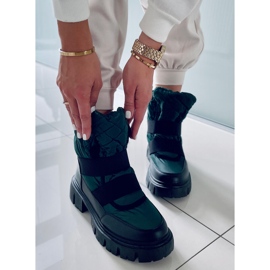 BM Botas de nieve para mujer Uffie Verde 3