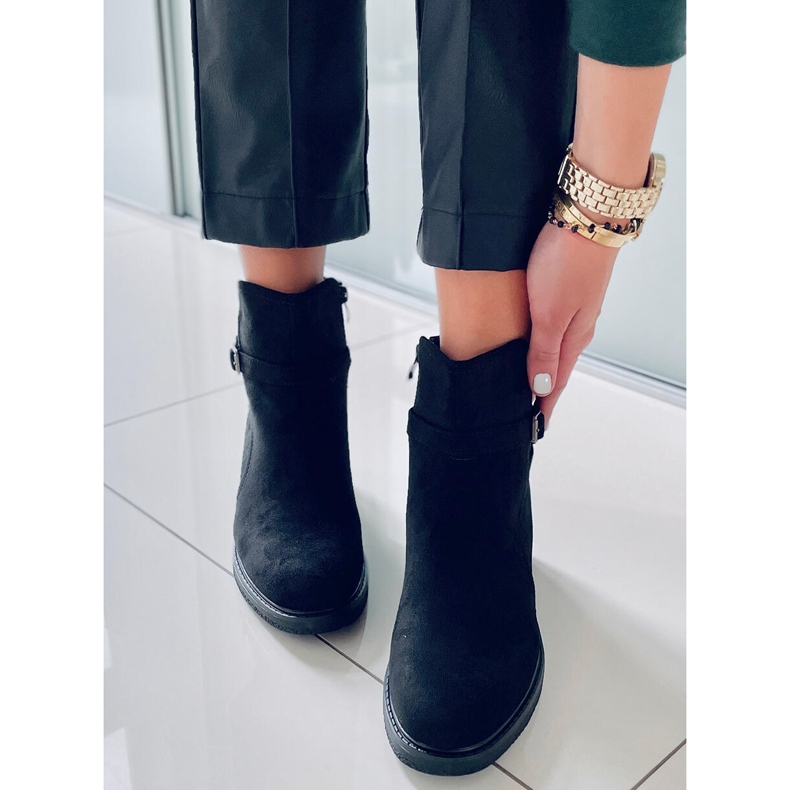 BM Aretha Botas negras de tacón ancho negro 2 BM Aretha Botas negras de tacón ancho negro 2