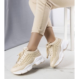 BM Deportivas de mujer Suzeta beige 1
