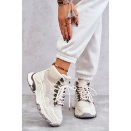 Zapatillas Deportivas Altas Mujer GOE KK2N4097 Beige claro 3
