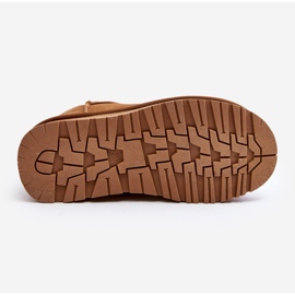 Botas Bajas Para La Nieve De Gamuza De Moda Camel Nucca marrón 2