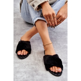 Zapatos De Tacón Plano De Mujer Con Pelo Negro Lussie 5