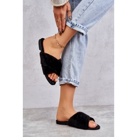 Zapatos De Tacón Plano De Mujer Con Pelo Negro Lussie 3