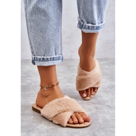 PA1 Zapatos De Tacón Plano De Mujer Con Piel Lussie Nude beige 3
