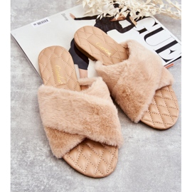 PA1 Zapatos De Tacón Plano De Mujer Con Piel Lussie Nude beige 7