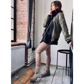 PA1 Botas planas Connie Taupe beige 6