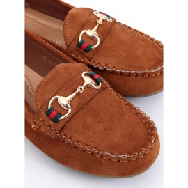 Mocasines de mujer camel CH-1M16 Camel marrón 4