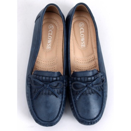 Mocasines mujer azul marino 9F182 Navy 4