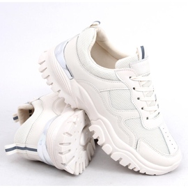Zapatillas deportivas de mujer beige VL122P Beige 7