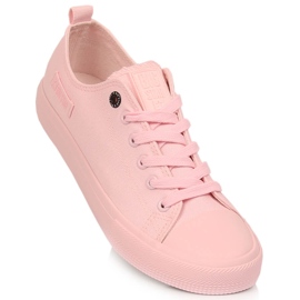 Deportivas mujer rosa empolvado Big Star LL274022 rosado 1