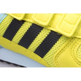 Zapatos adidas Zx 700 Hd Cf C Jr FX5237 amarillo 2