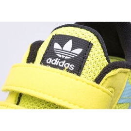 Zapatos adidas Zx 700 Hd Cf C Jr FX5237 amarillo 3