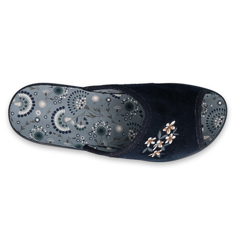 Zapatos de mujer befado pu 254D122 azul marino 3