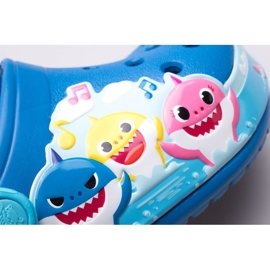 Crocs Fl Babyshark Band Clog T Jr 207066-4JL azul 2