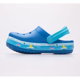 Crocs Fl Babyshark Band Clog T Jr 207066-4JL azul 5